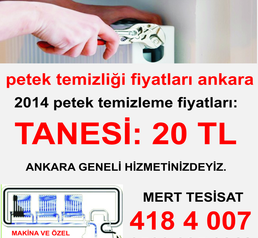 Ankara petek temizleme fiyatları